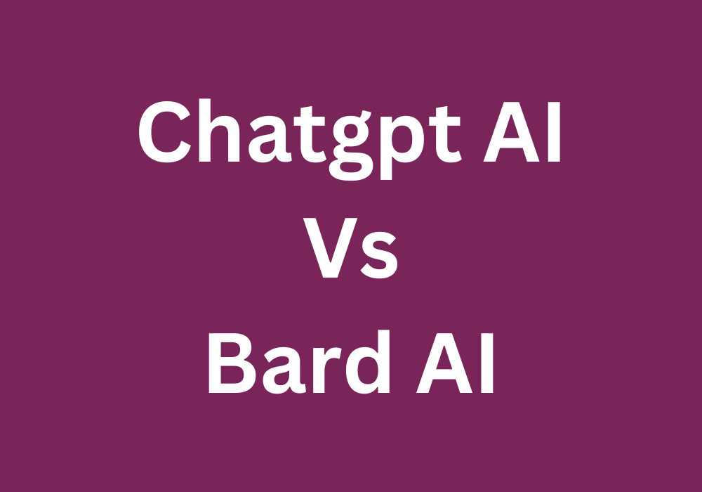 Chatgpt AI vs bard ai